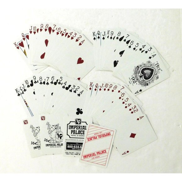 Imperial Palace Las Vegas Playing Cards Vintage Bee Club Special Collectible - Picture 2 of 4